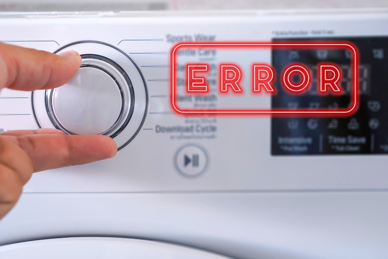 Samsung washing machine errors